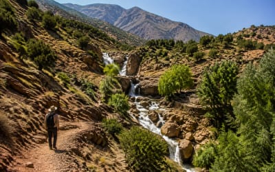 יום במפלי אקשור משפשוואן - הדמיה להמחשת סוג החוויה